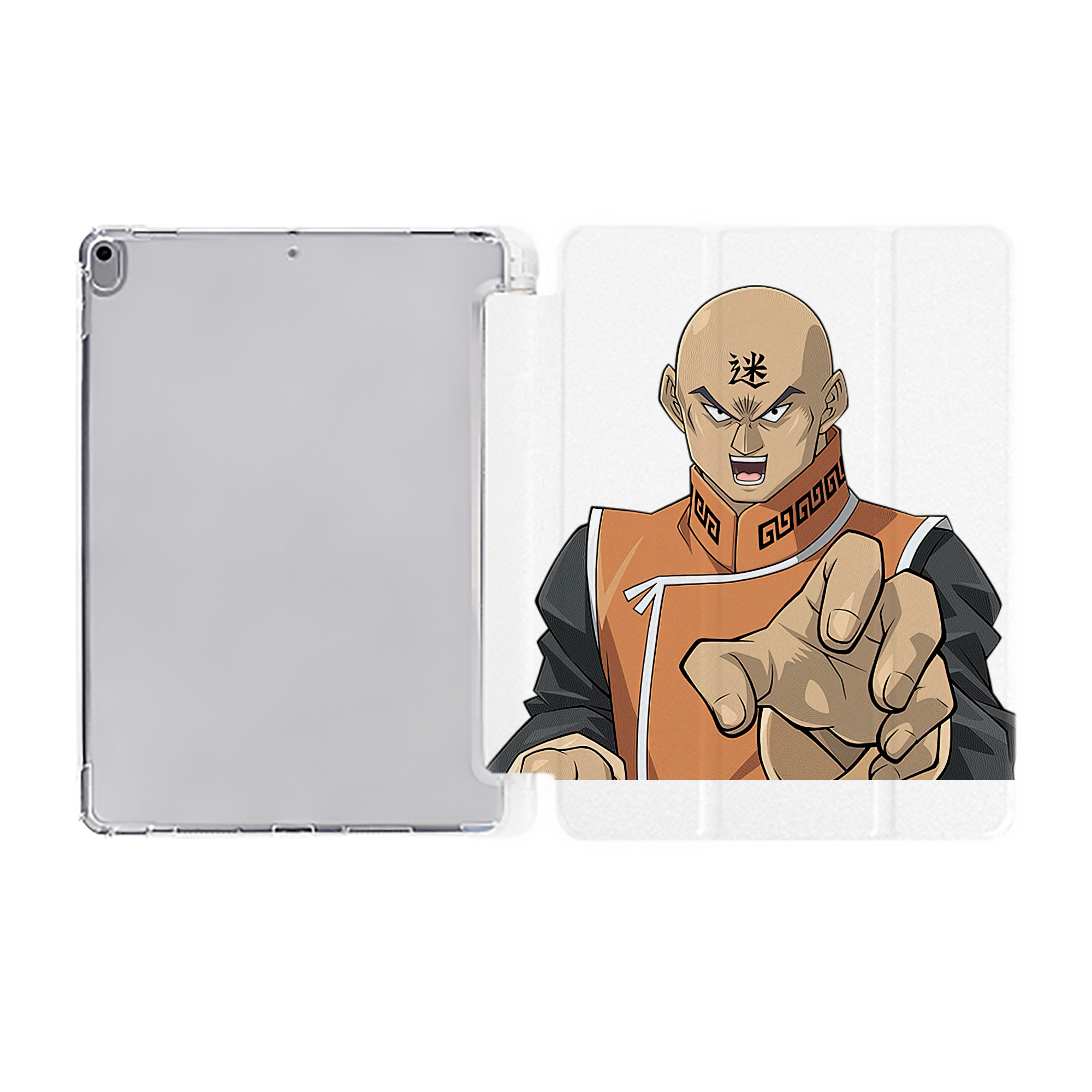 （画像用） 遊☆戯☆王 Yu-Gi-Oh! IPad ケース ペン収納付き 三つ折りスタンド PUレザー×シリコン 対応機種9.5/10.5/10.9インチ
